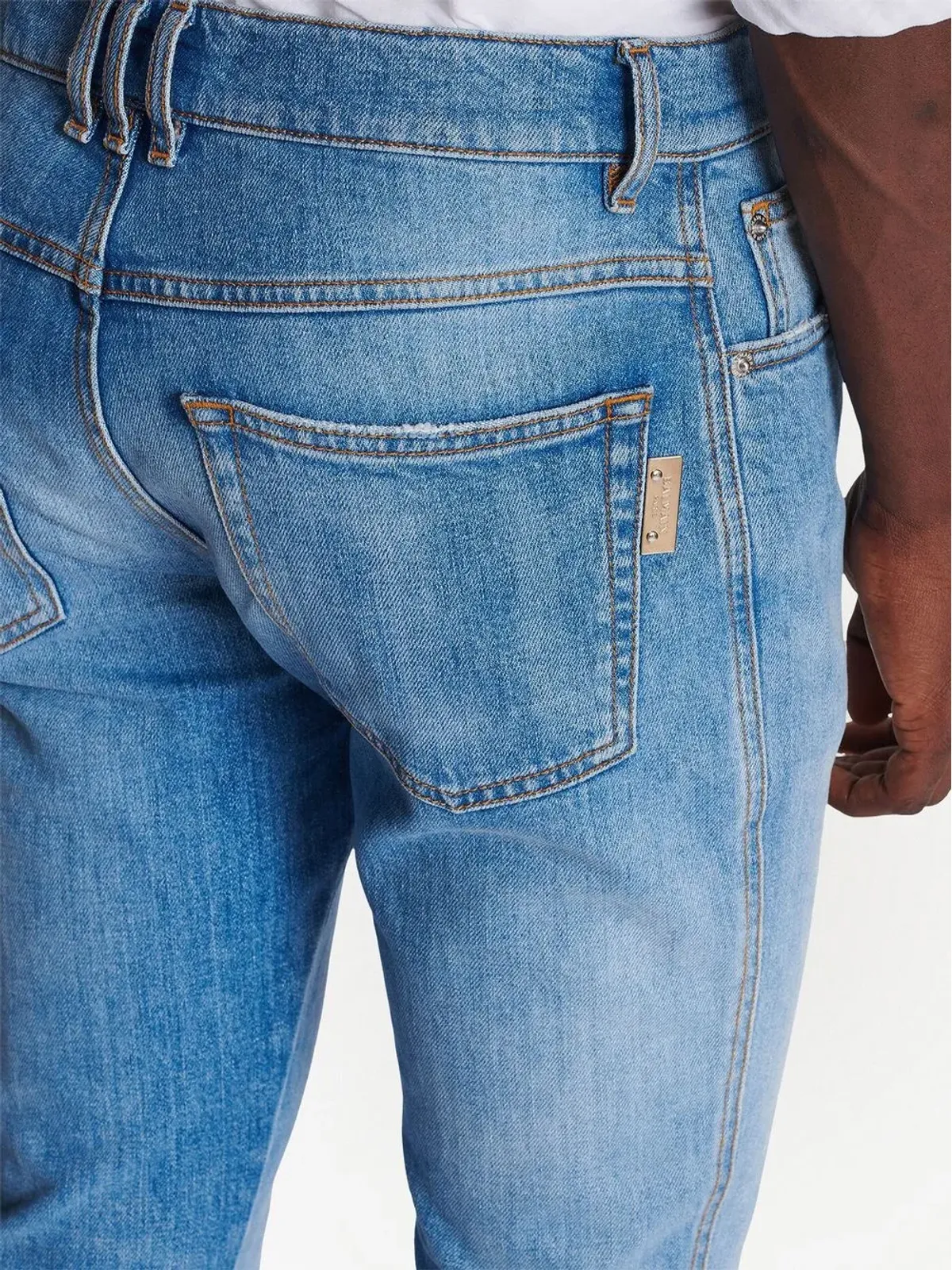 Balmain ローライズ・スリムフィット ジーンズ - 画像5
