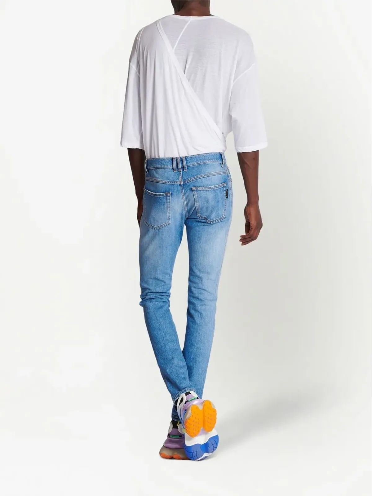 Balmain ローライズ・スリムフィット ジーンズ - 画像4