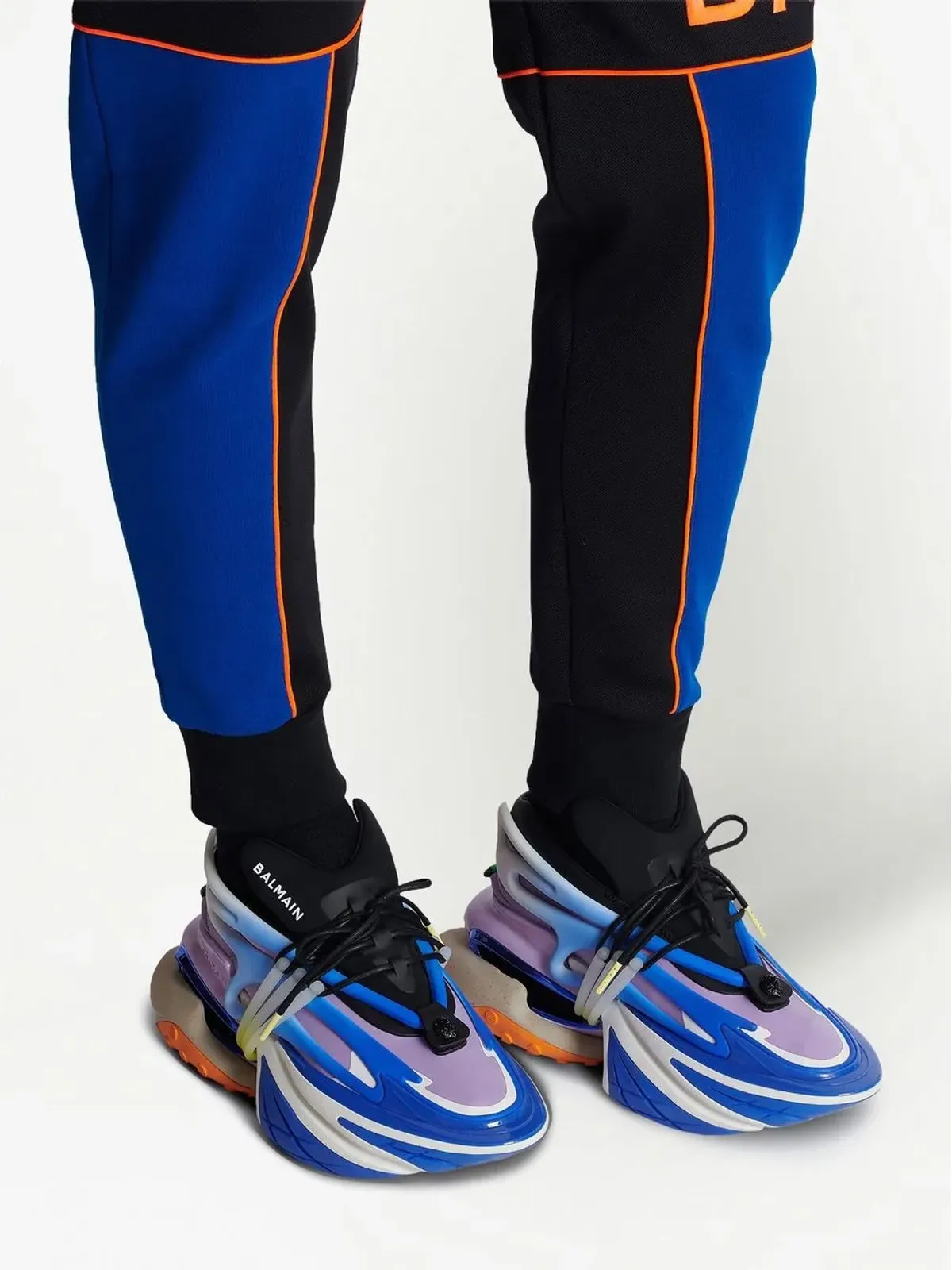 Balmain Unicorn low-top sneakers - Blue - 画像5