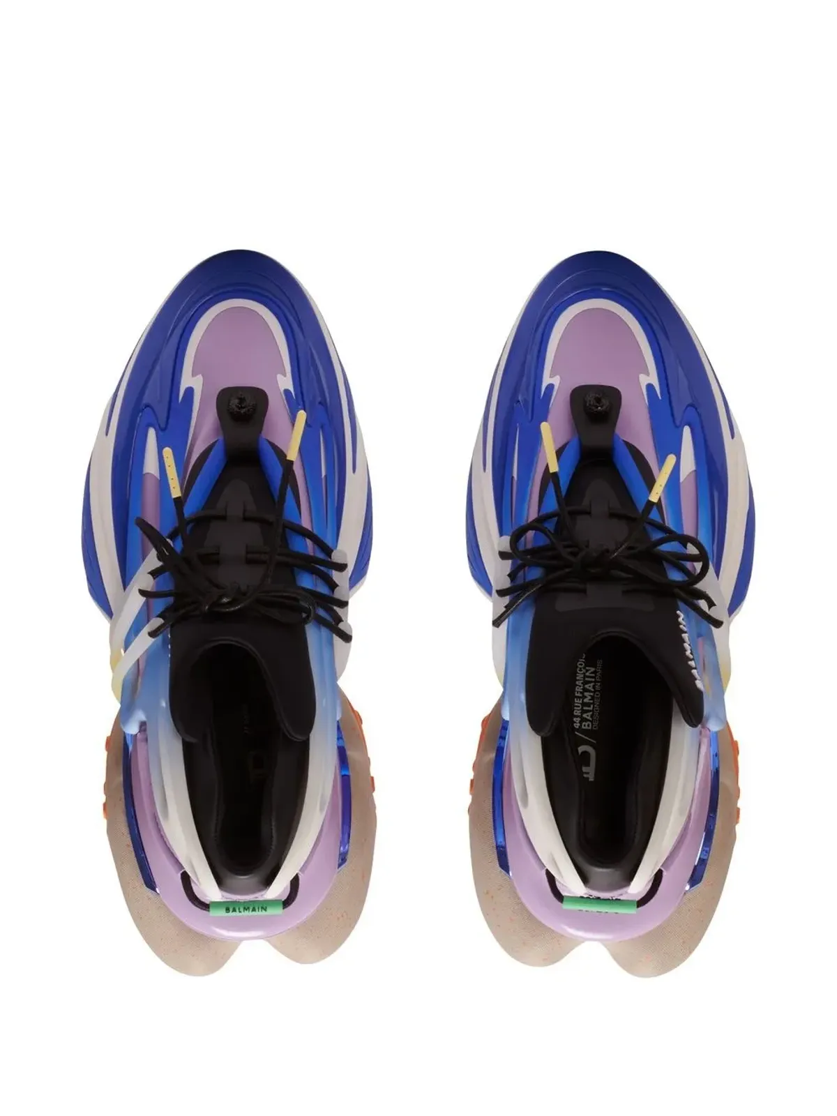 Balmain Unicorn low-top sneakers - Blue - 画像4