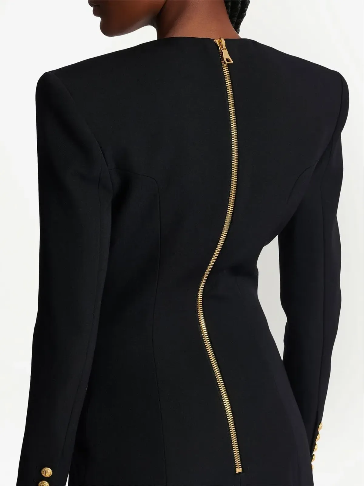 Balmain シングルブレスト ブレザードレス - 画像5
