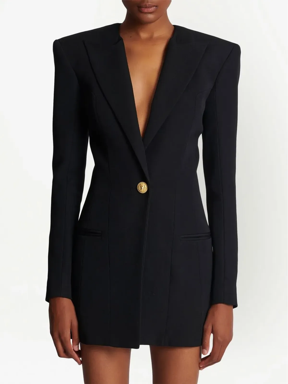 Balmain シングルブレスト ブレザードレス - 画像4