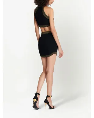 Balmain コントラストトリム編みトップ - サムネイル3