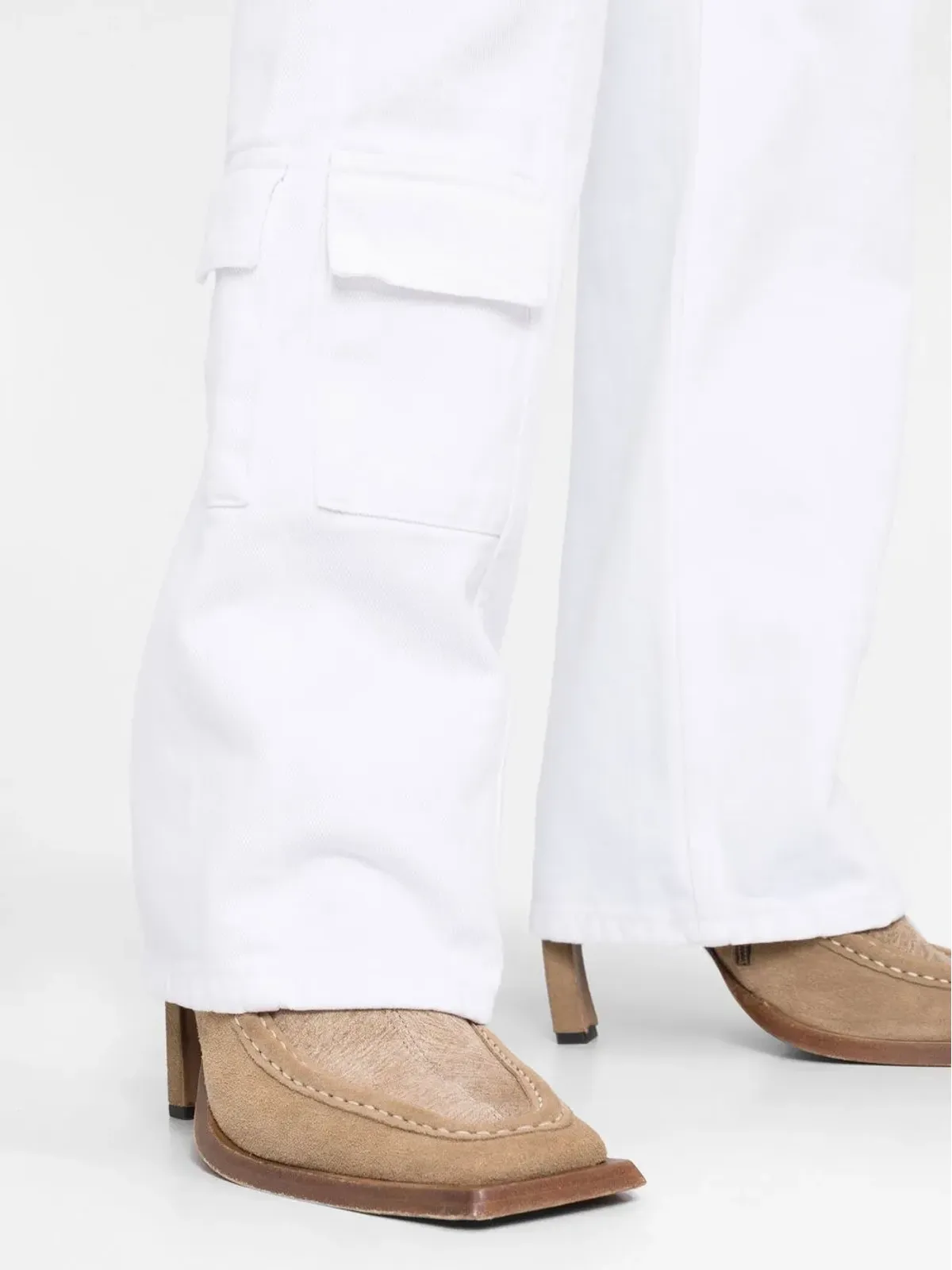 ISABEL MARANT Vokayo カーゴストレートジーンズ - 画像3