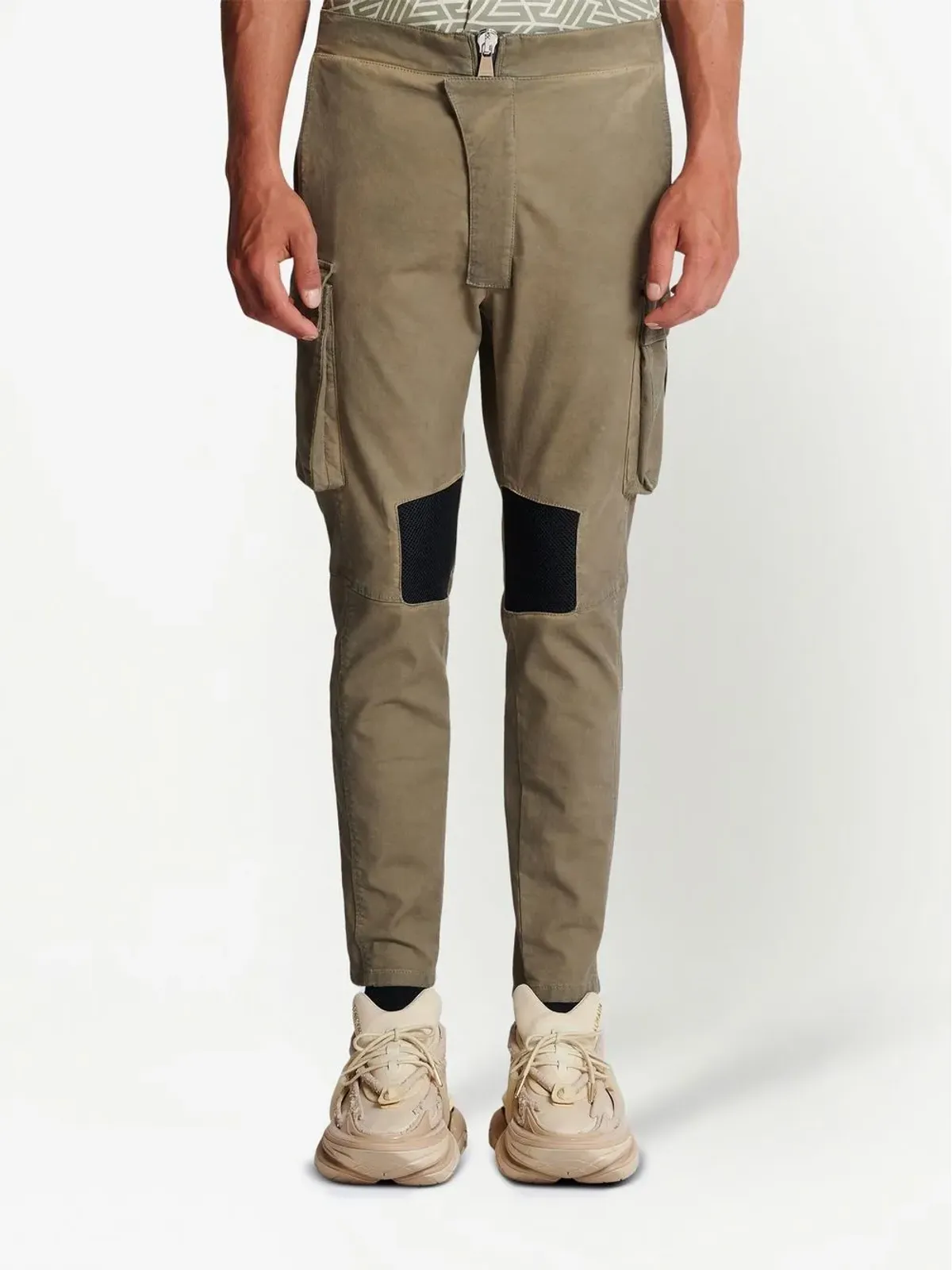 Balmain テーパードパンツ ブラウン - 画像3