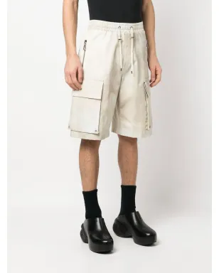 Balmain フェードエフェクト コットン カーゴショーツ - サムネイル3