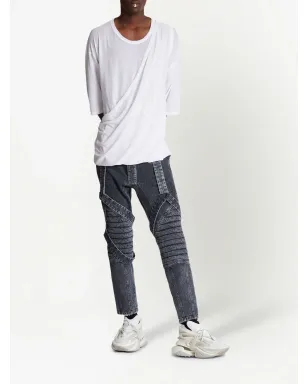 Balmain ギャザー パネル ディテール Tシャツ - サムネイル2