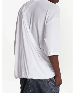 Balmain ギャザー パネル ディテール Tシャツ - サムネイル4