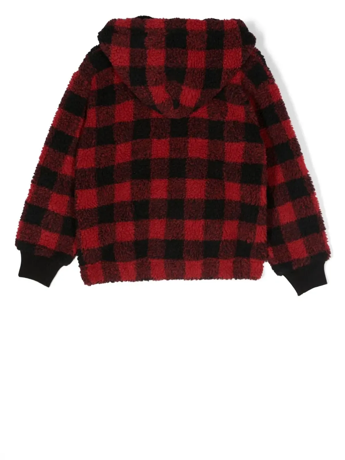 DSQUARED2 KIDS チェック柄フェイクシアリングジャケット - 画像2