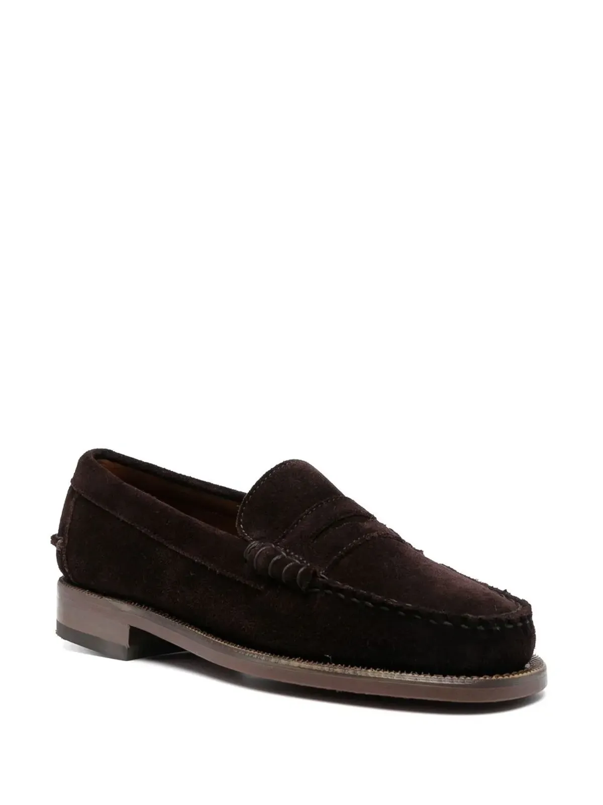 Sebago ラウンドトゥ ペニーローファー ブラウン - 画像2