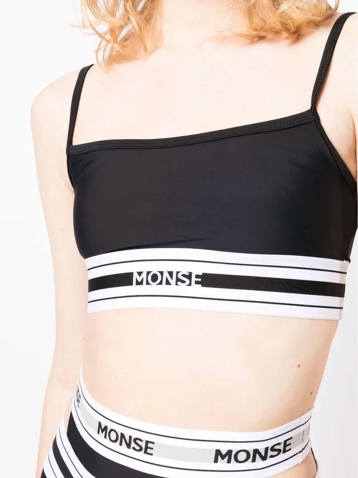 Monse ロゴウェストスポーツブラ - 画像5