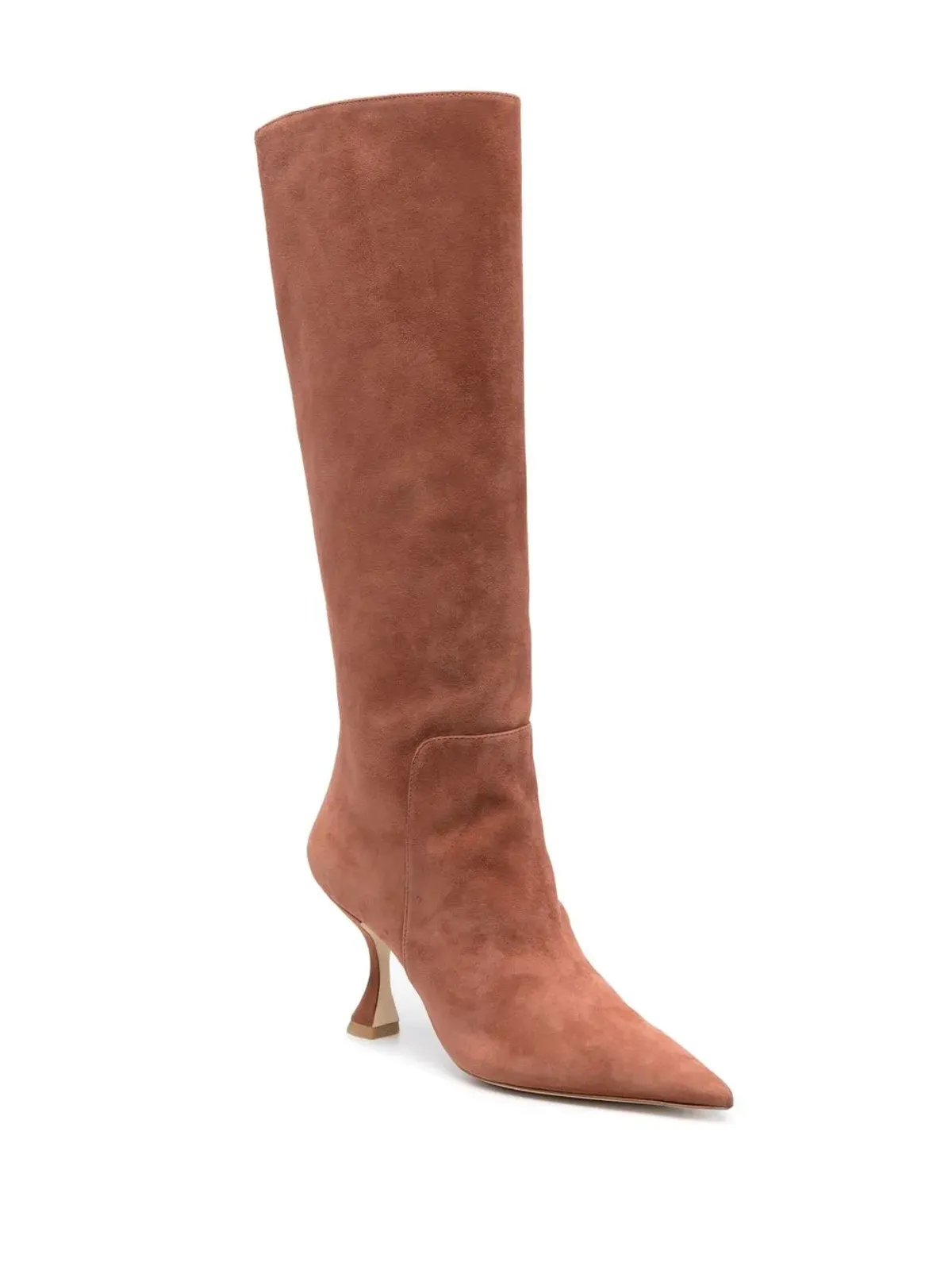 Stuart Weitzman ポインテッドトゥ・ハイヒールブーツ - 画像2