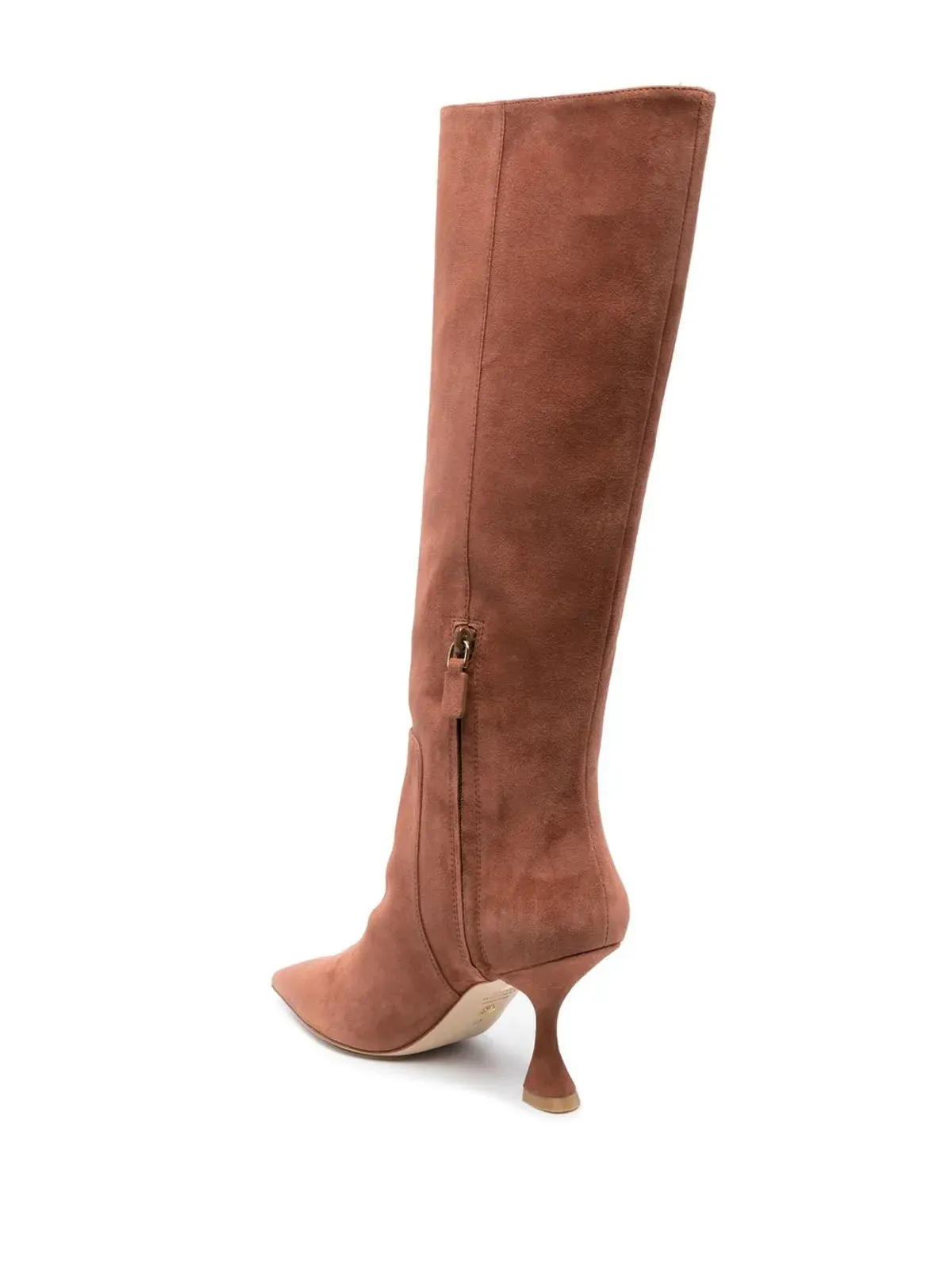 Stuart Weitzman ポインテッドトゥ・ハイヒールブーツ - 画像3