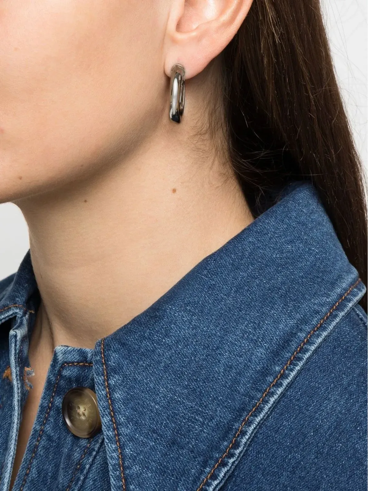 Chloé ミディアム チャンキーホープ ピアス - 画像2