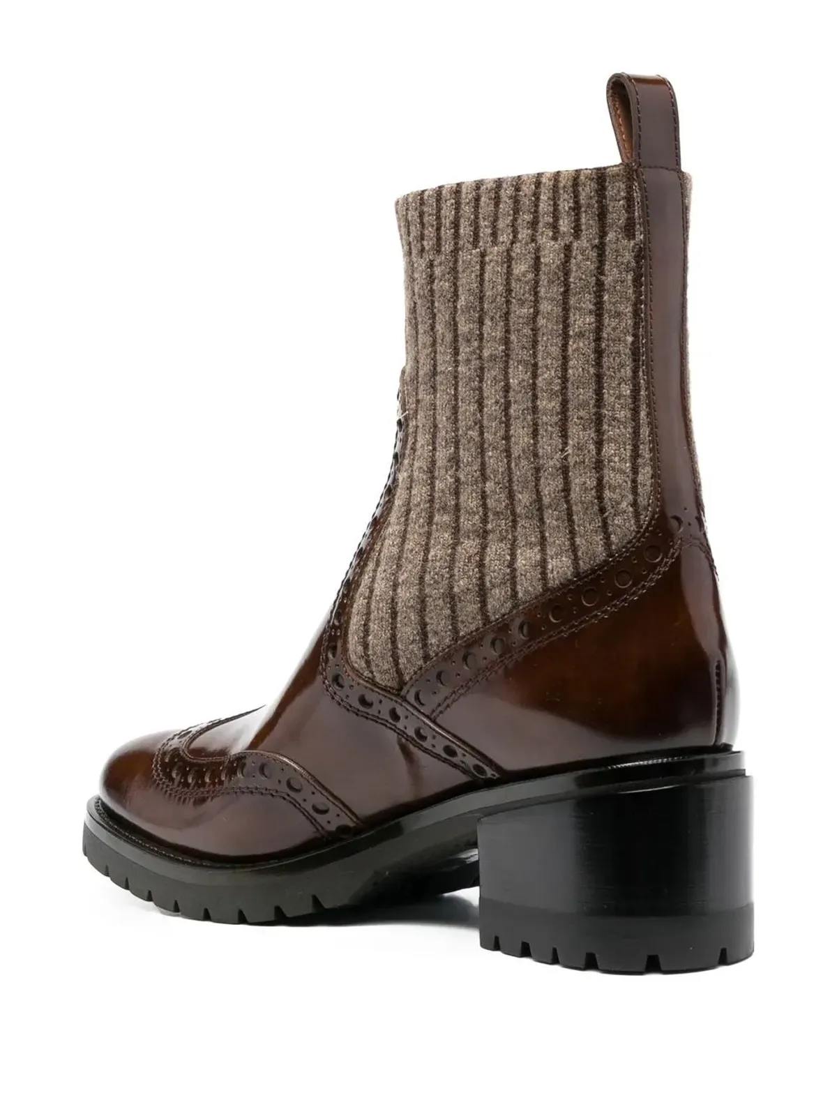 Santoni ソックスタイル アンクルブーツ - 画像2