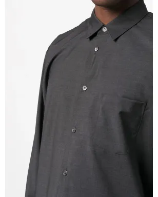 Comme Des Garçons Shirt チェストパッチポケットシャツ グレー - サムネイル5