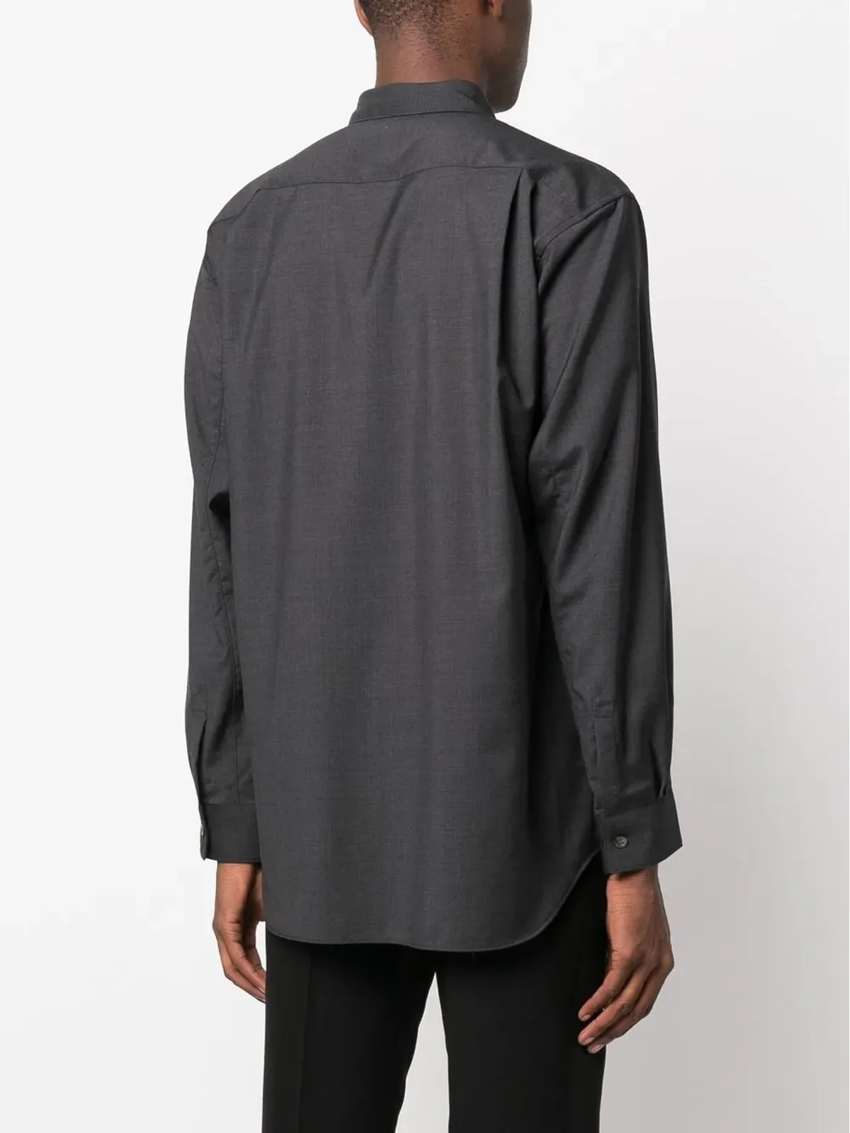 Comme Des Garçons Shirt チェストパッチポケットシャツ グレー - 画像4