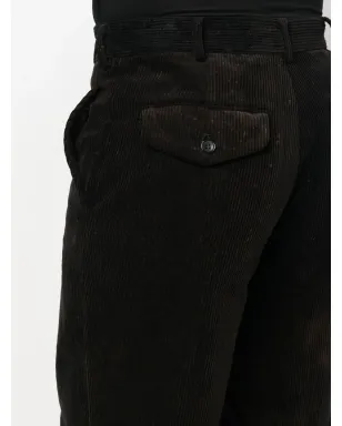 Black Comme Des Garçons クロップド コーデュロイパンツ - サムネイル5
