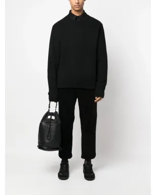 Black Comme Des Garçons クロップド コーデュロイパンツ - サムネイル2