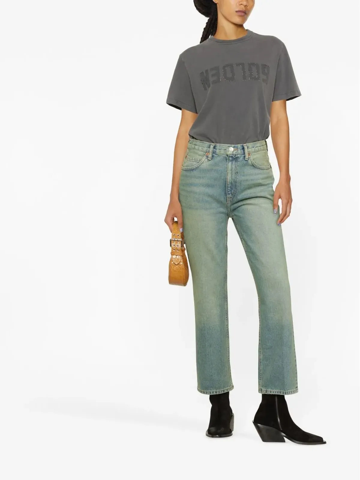 Golden Goose ロゴプリント クルーネック Tシャツ - 画像2
