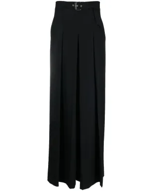 Alberta Ferretti ベルト付きウエストのワイドレッグパンツ - サムネイル1