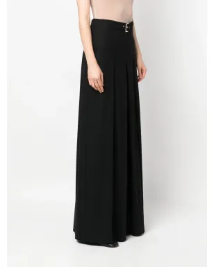 Alberta Ferretti ベルト付きウエストのワイドレッグパンツ - サムネイル3