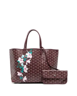 Goyard Pre-Owned ビンテージ カスタム花柄 St. Louis トート - サムネイル4