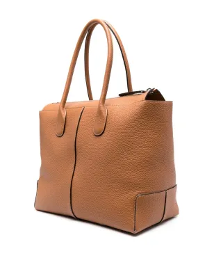 Tod's ロゴパッチ レザートートバッグ - サムネイル3