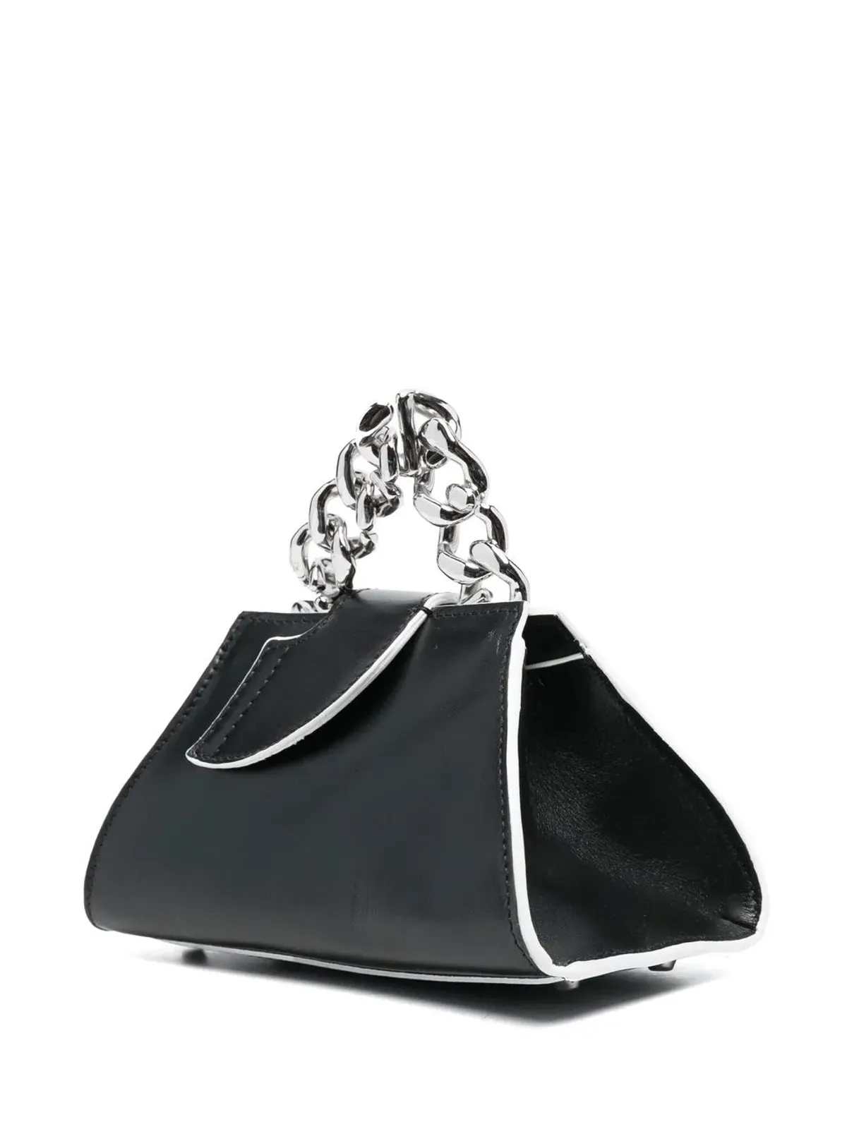GCDS Comma tote bag - Black - 画像3