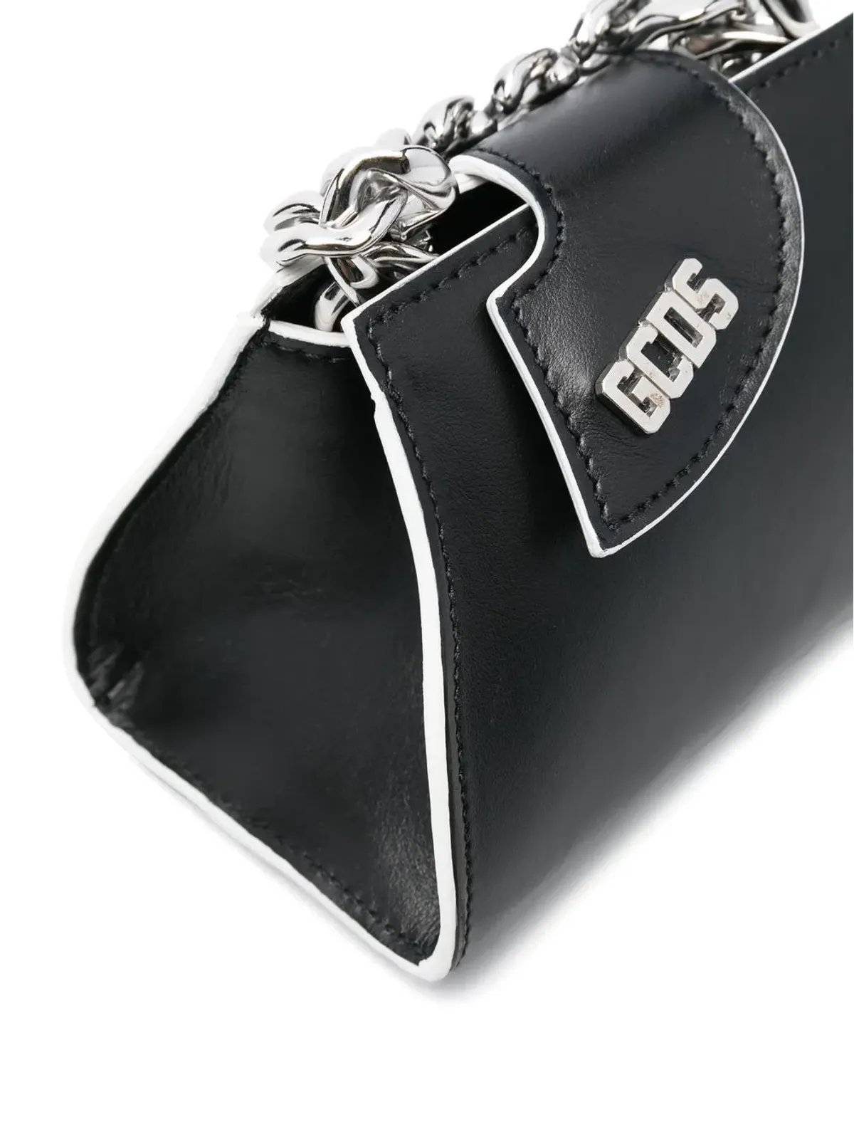 GCDS Comma tote bag - Black - 画像4