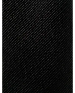 Saint Laurent テクスチャードシルクタイ ブラック - サムネイル2