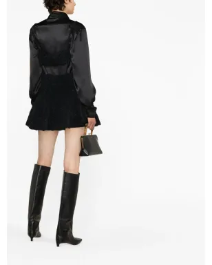 Jil Sander ブークレ編みミニドレス - サムネイル3