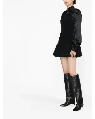 Jil Sander ブークレ編みミニドレス - サムネイル4