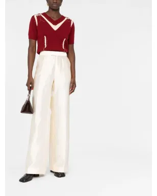 Maison Margiela ストレートレッグ シルクパンツ - サムネイル2