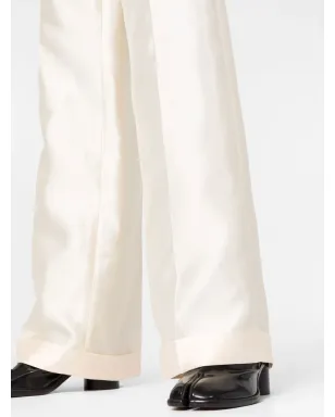 Maison Margiela ストレートレッグ シルクパンツ - サムネイル3