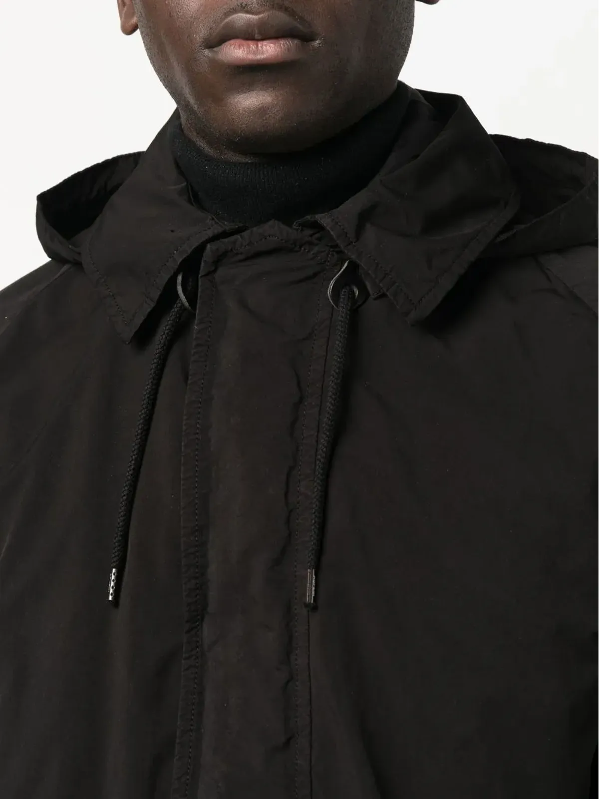 ASPESI Longshore double-layered parka - Black - 画像5