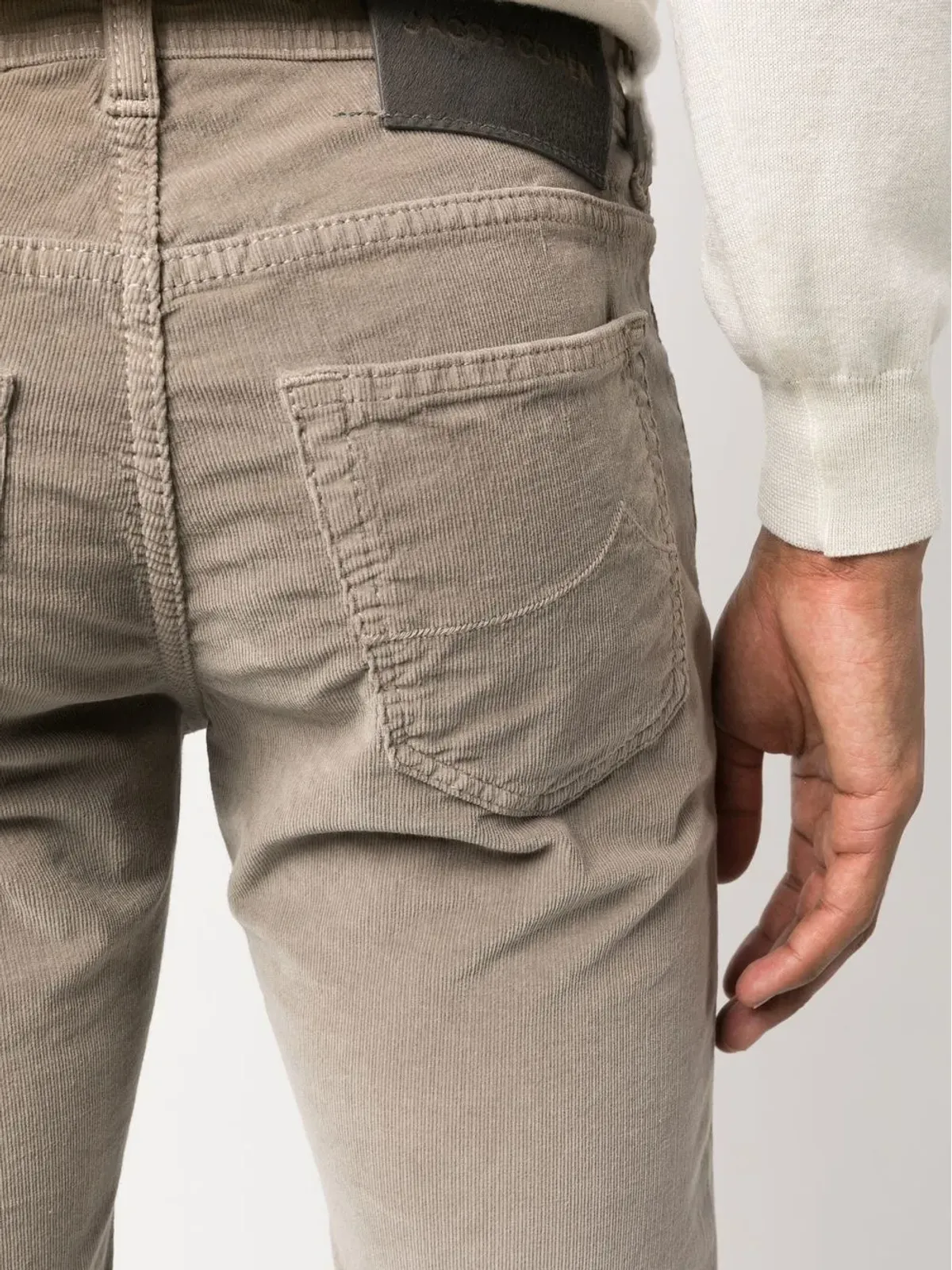 Jacob Cohën コーデュロイ・スリムフィットパンツ - 画像5