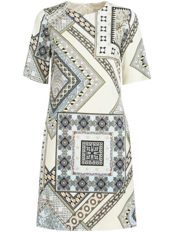 ETRO ETRO パッチワークプリント シフトドレスの商品画像