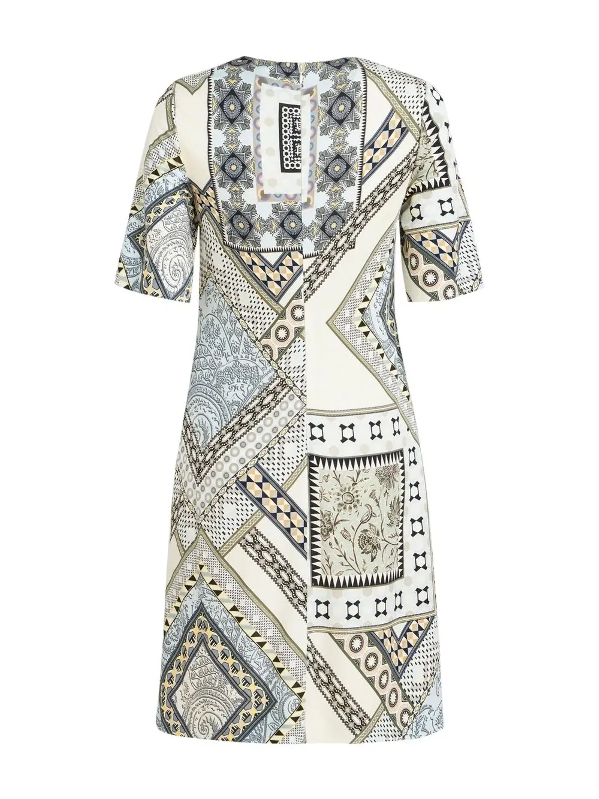 ETRO パッチワークプリント シフトドレス - 画像5