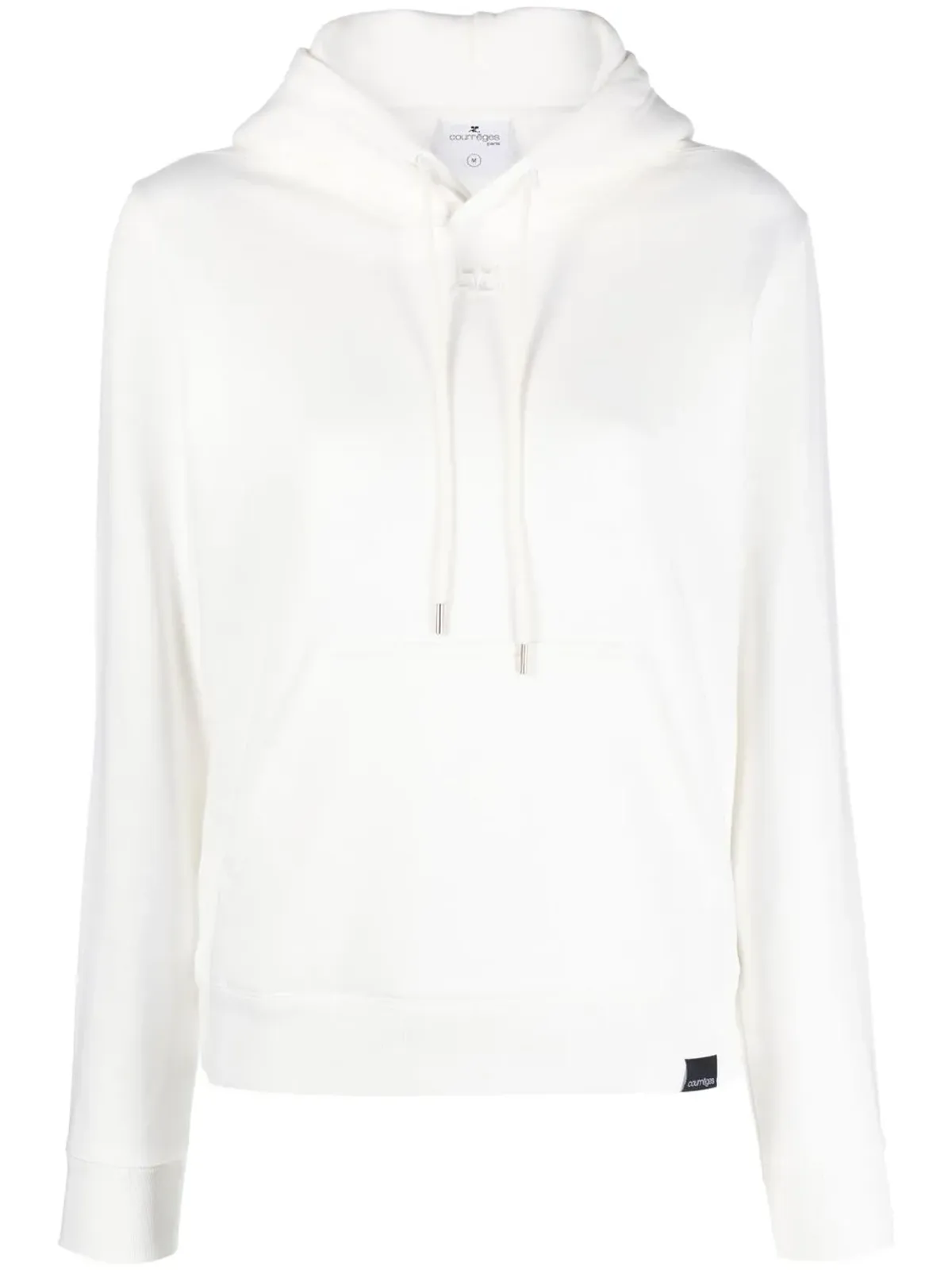 Courrèges オーガニックコットン フード付きパーカー - 画像1