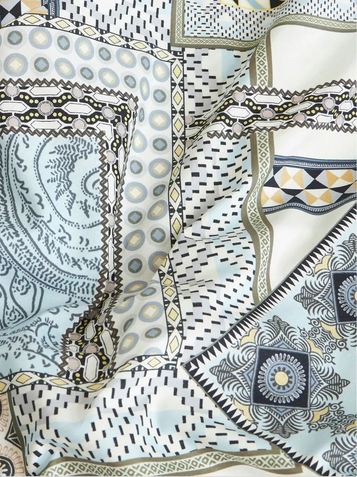 ETRO ジオメトリックプリント コットン スカート - 画像5