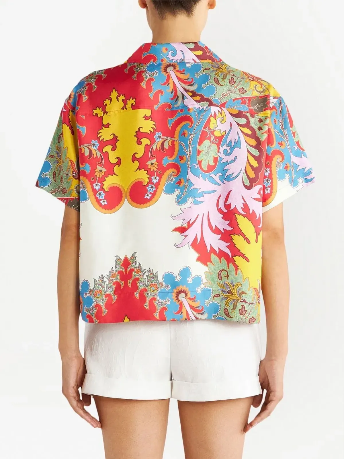 ETRO グラフィックプリント半袖Tシャツ - 画像3