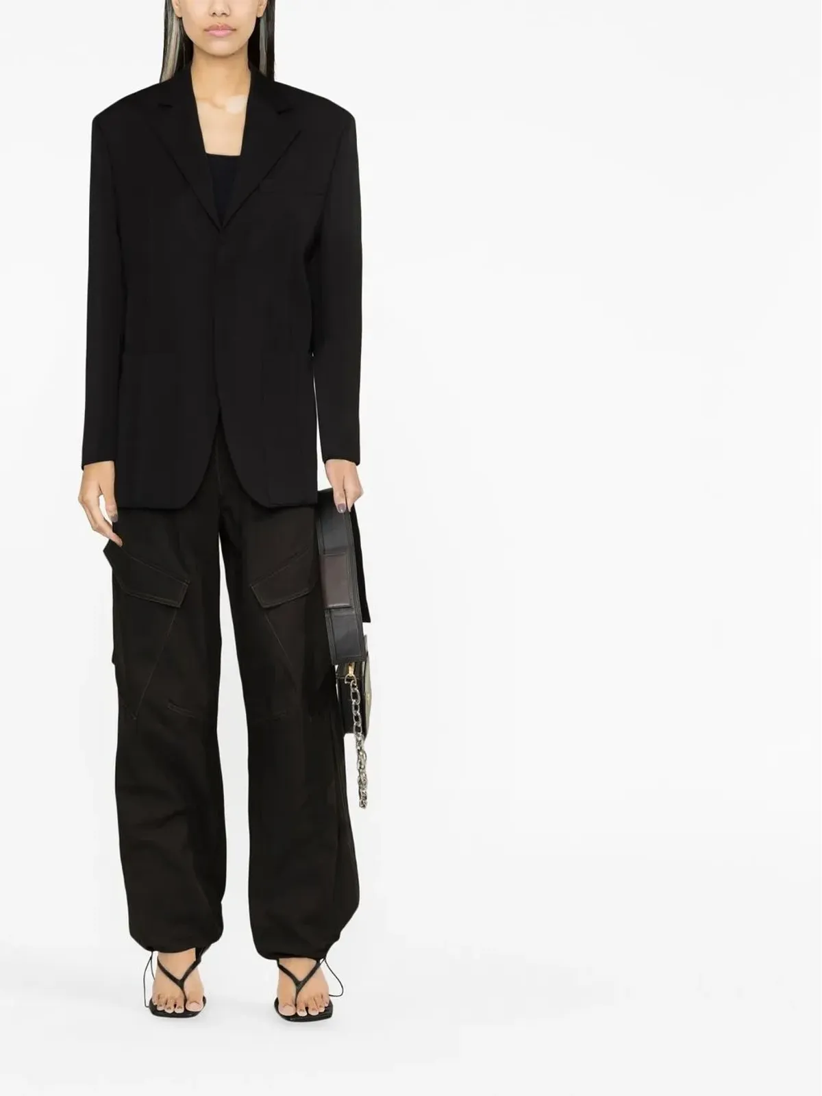 Jacquemus ザ・マンのシングルブレストブレザー - 画像2