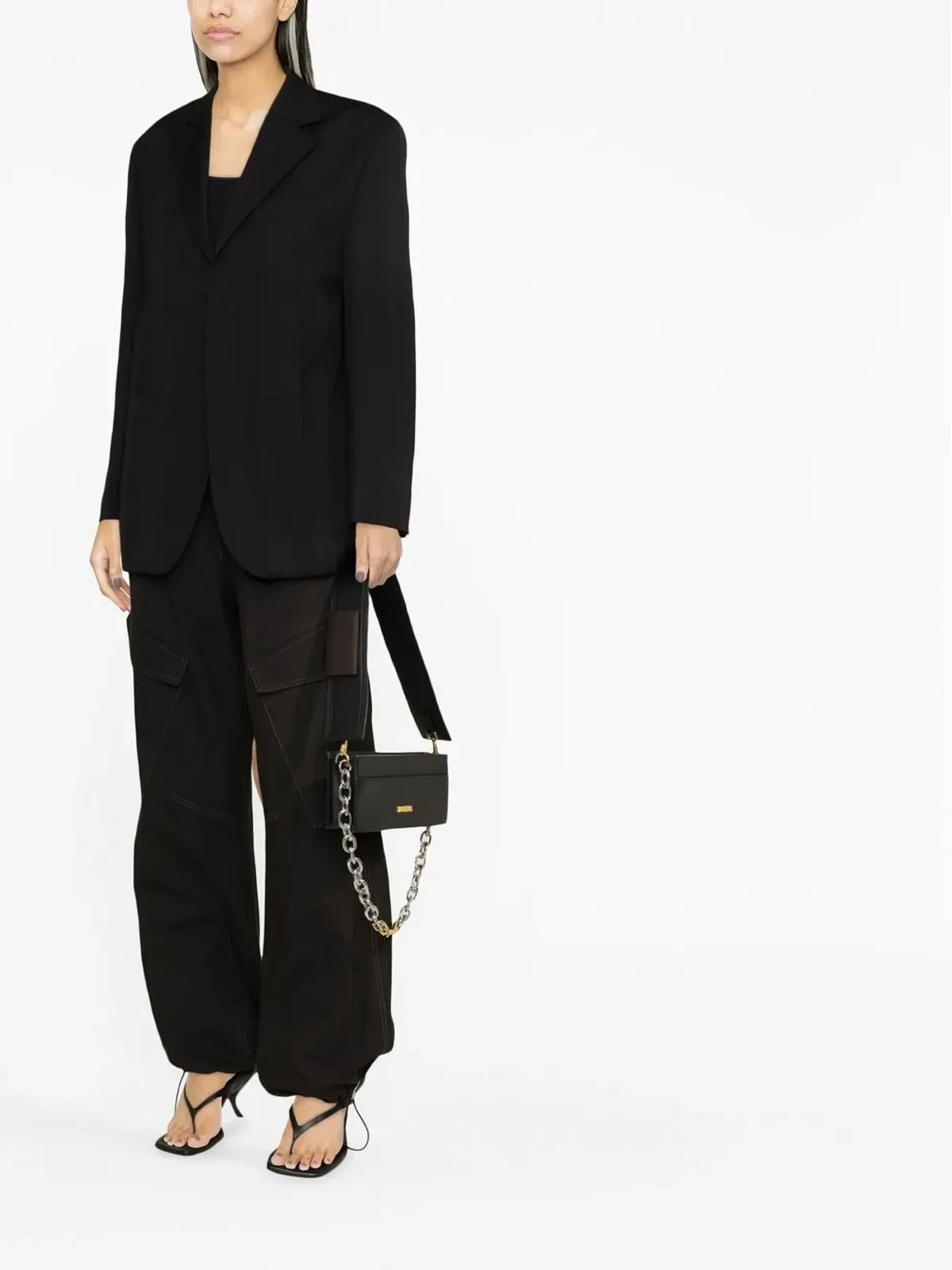 Jacquemus ザ・マンのシングルブレストブレザー - 画像4