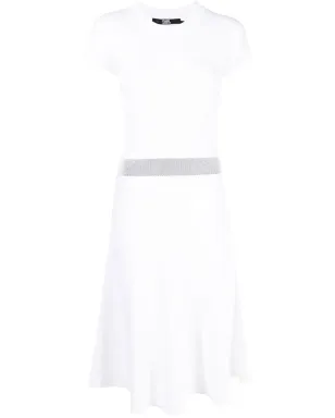 Karl Lagerfeld 半袖ニットミディドレス - サムネイル1