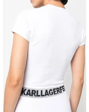 Karl Lagerfeld 半袖ニットミディドレス - サムネイル5