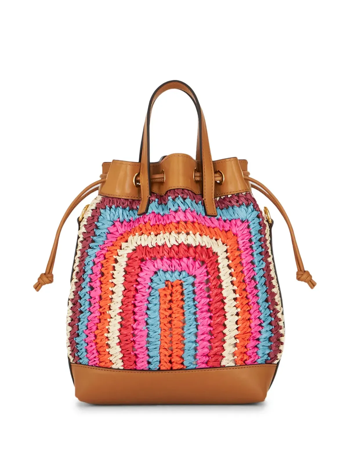 ETRO クロシェ ロゴディテール トートバッグ - Brown - 画像2