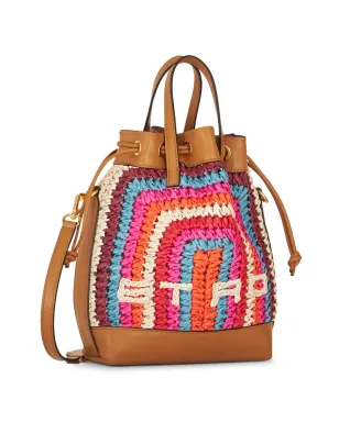 ETRO クロシェ ロゴディテール トートバッグ - Brown - サムネイル3