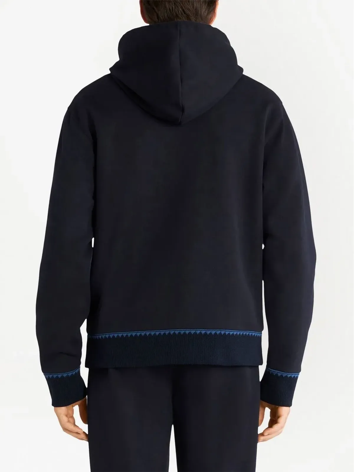 ETRO ロゴパッチ プルオーバー フーディ - 画像3