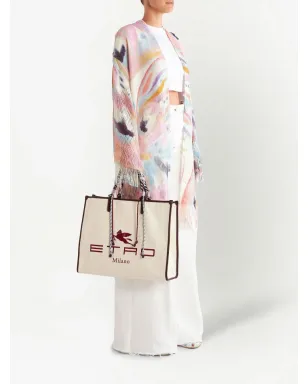 ETRO ロゴ刺繍トートバッグ - サムネイル2